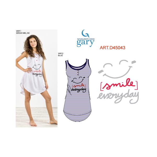 D45043 CAMICIA NOTTE SL RAGAZZA