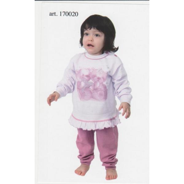 170020 PIGIAMA BABY BA PL/ML